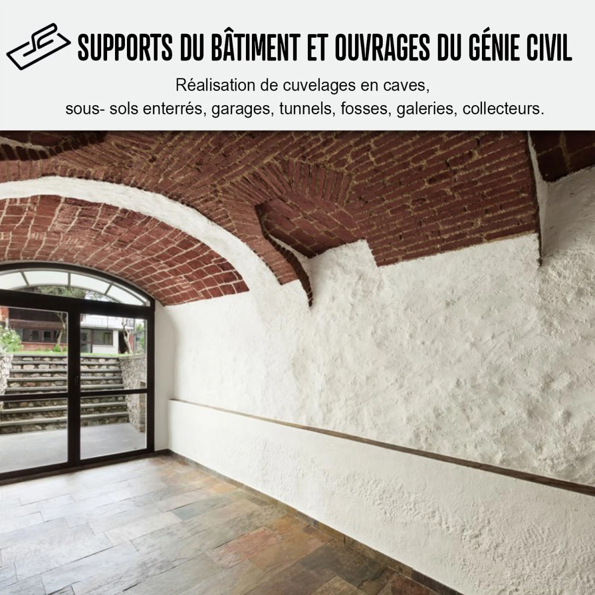 arcacim cave enduit d etancheite a base de ciment cave garage sous sol enterre